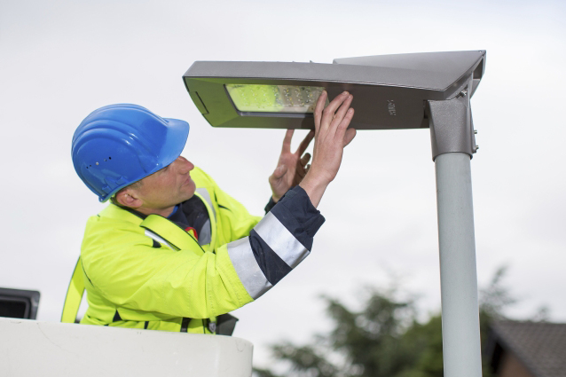 LED-Straßenbeleuchtung für Kalkar