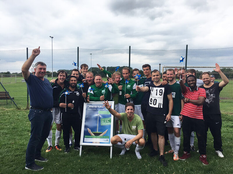 Siegerfoto Stadtwerke Kalkar Derby Cup 2017